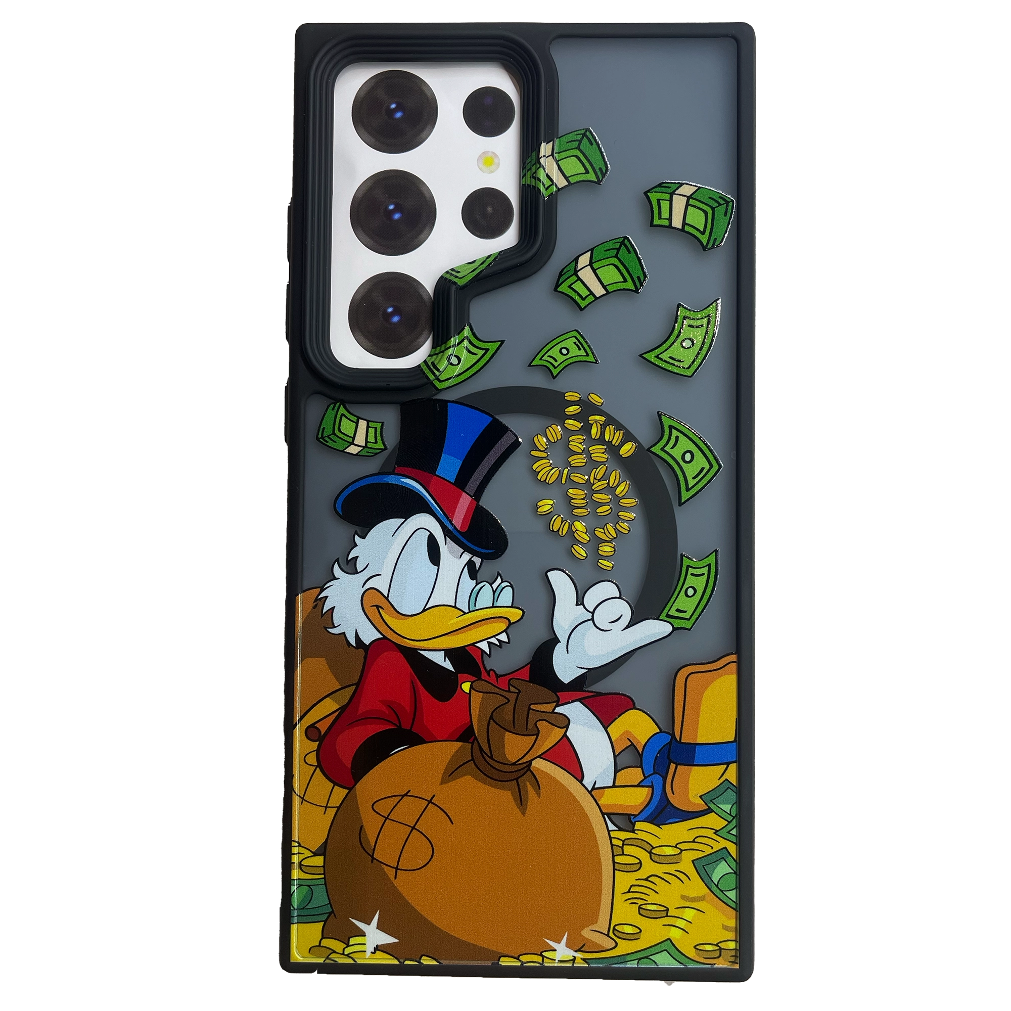 Чохол MaiKai Strong Art Series with Magnetic для Samsung Galaxy S24 Ultra (Dollar Duck)