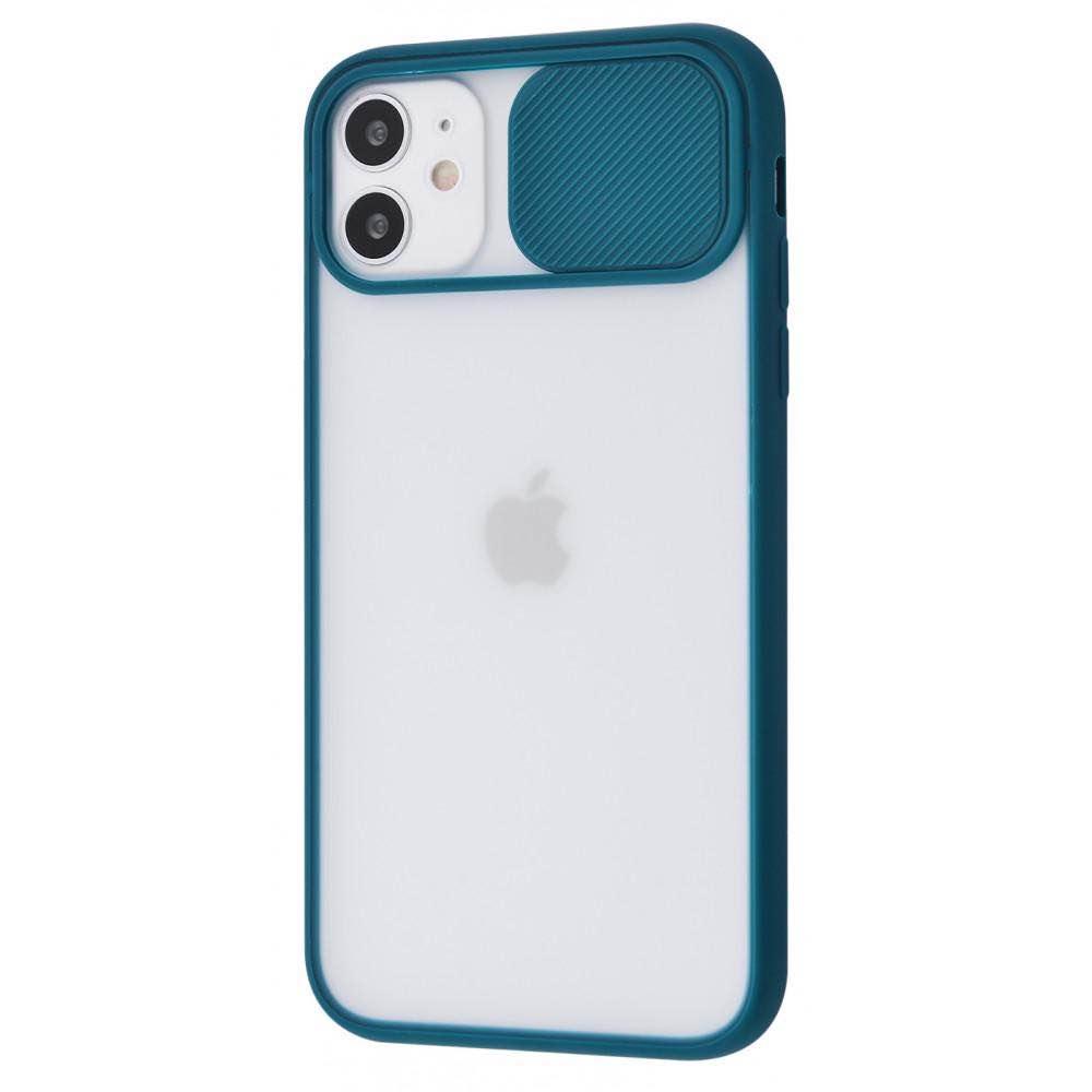 Чохол Camera Protect Matte Case (PC+TPU) for iPhone 11 - Forest Green