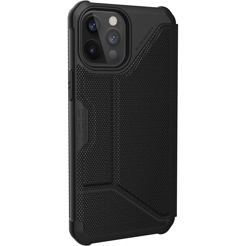 Чохол UAG для Apple iPhone 12 Pro Max Metropolis, FIBR Black