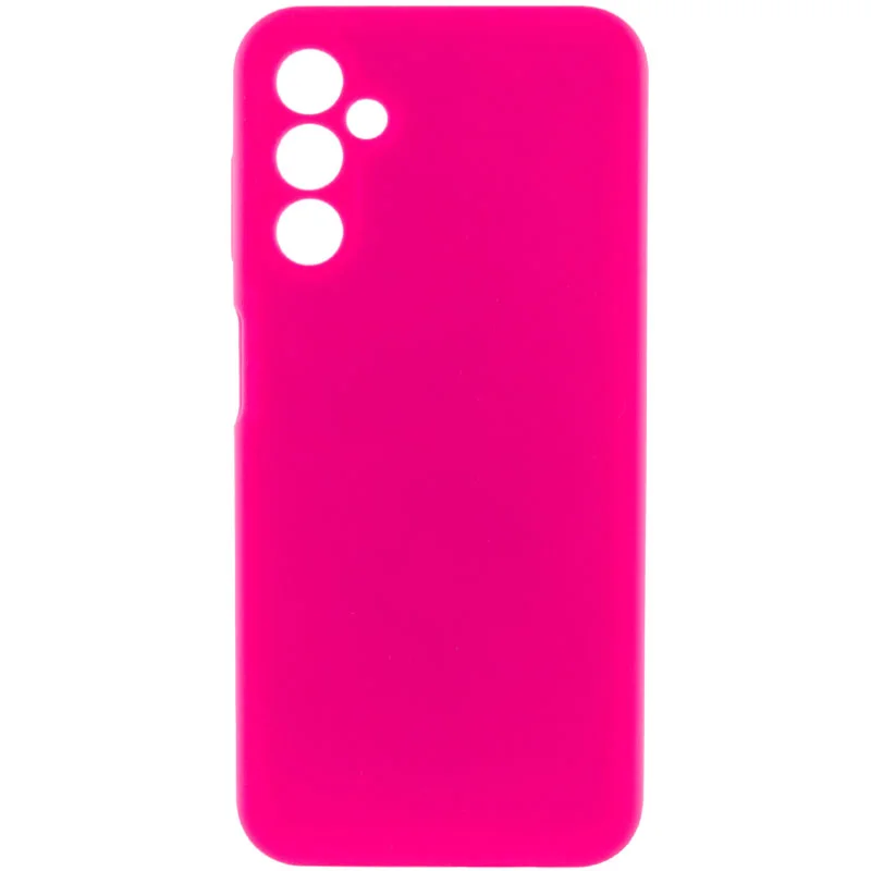 Чохол Silicone Cover Lakshmi Full Camera (AAA) для Samsung Galaxy S24 Plus (Рожевий / Barbie Pink)