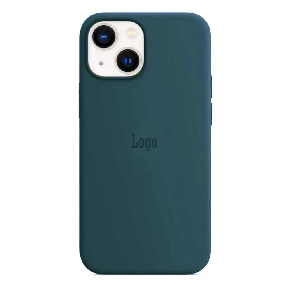 Чохол Silicone Case Full Cover iPhone 13 (pacific green)