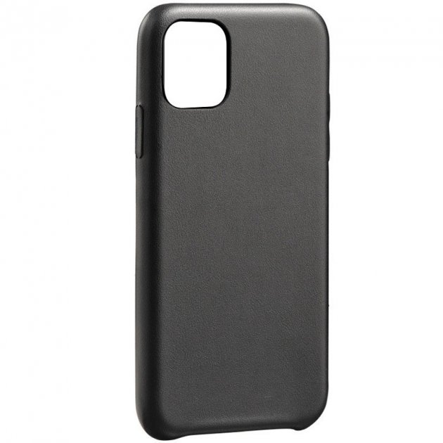 Шкіряний чохол Leather Case для iPhone 11 Pro Max (6.5) - Black