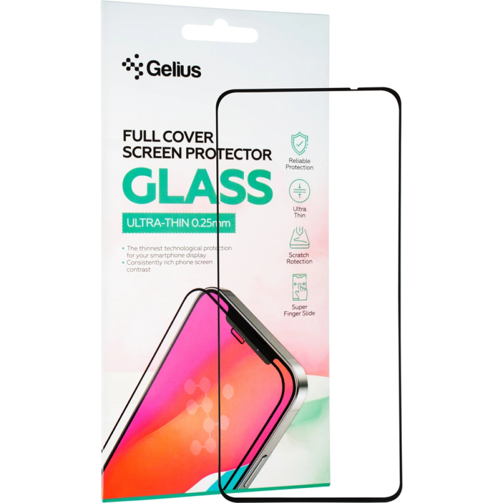 Захисне скло Gelius Full Cover Ultra-Thin 0.25mm for Xiaomi Redmi Note 10 Pro