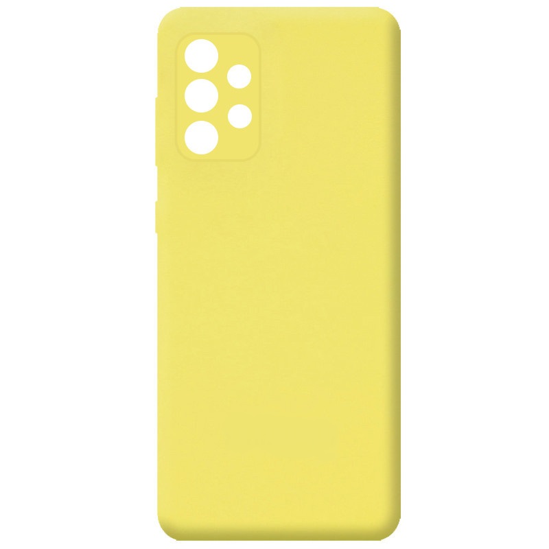 Чохол WAVE Full Silicone Cover Samsung Galaxy A52 - Yellow