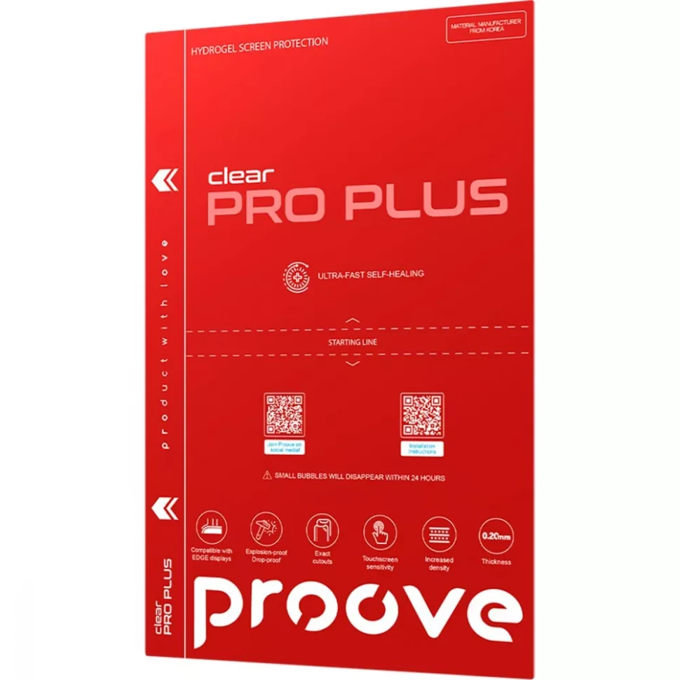 Захисна гідрогелева плівка Proove Protection Pro Plus для Motorola Edge 40 Neo