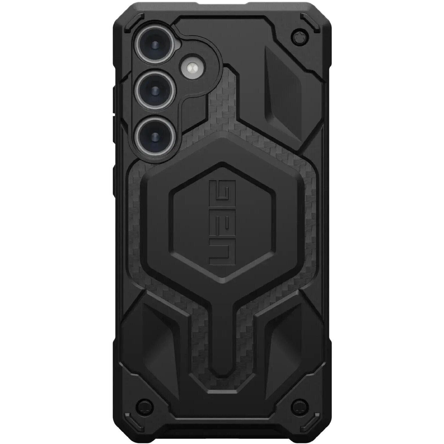 Чохол UAG для Samsung Galaxy S24+, Monarch, Carbon Fiber