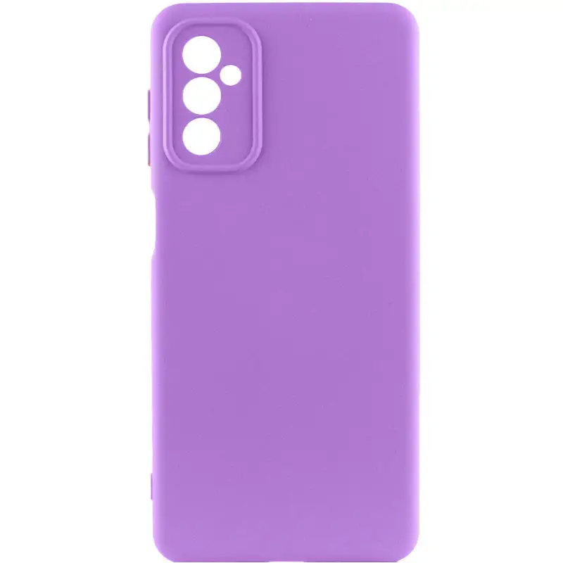 Чохол Silicone Cover Lakshmi Full Camera (AAA) для Samsung Galaxy A34 5G (Фіолетовий/Amethyst)