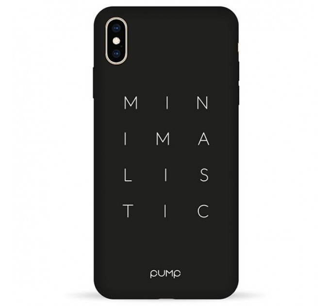 Чохол Pump Silicone Minimalistic Case for iPhone Xs Max Minimalistic