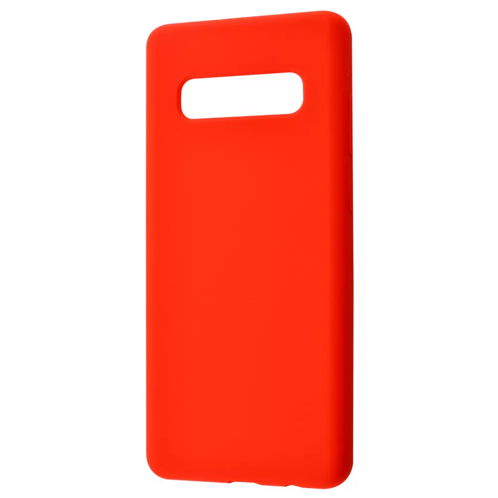 Чохол WAVE Full Silicone Cover Samsung Galaxy S10 Plus (G975F) (червоний)