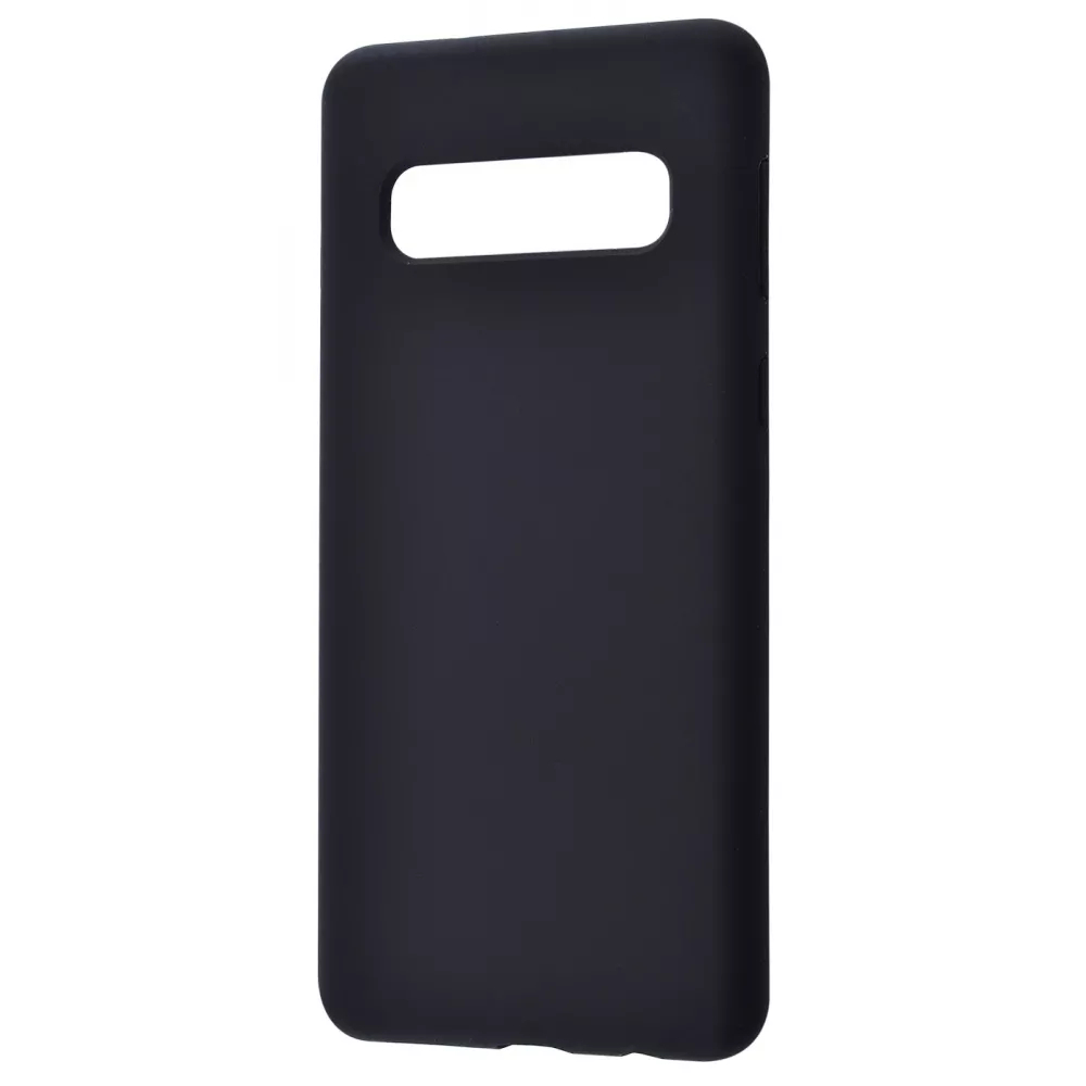 Чохол WAVE Full Silicone Cover Samsung Galaxy S10 (G973F) (чорний)