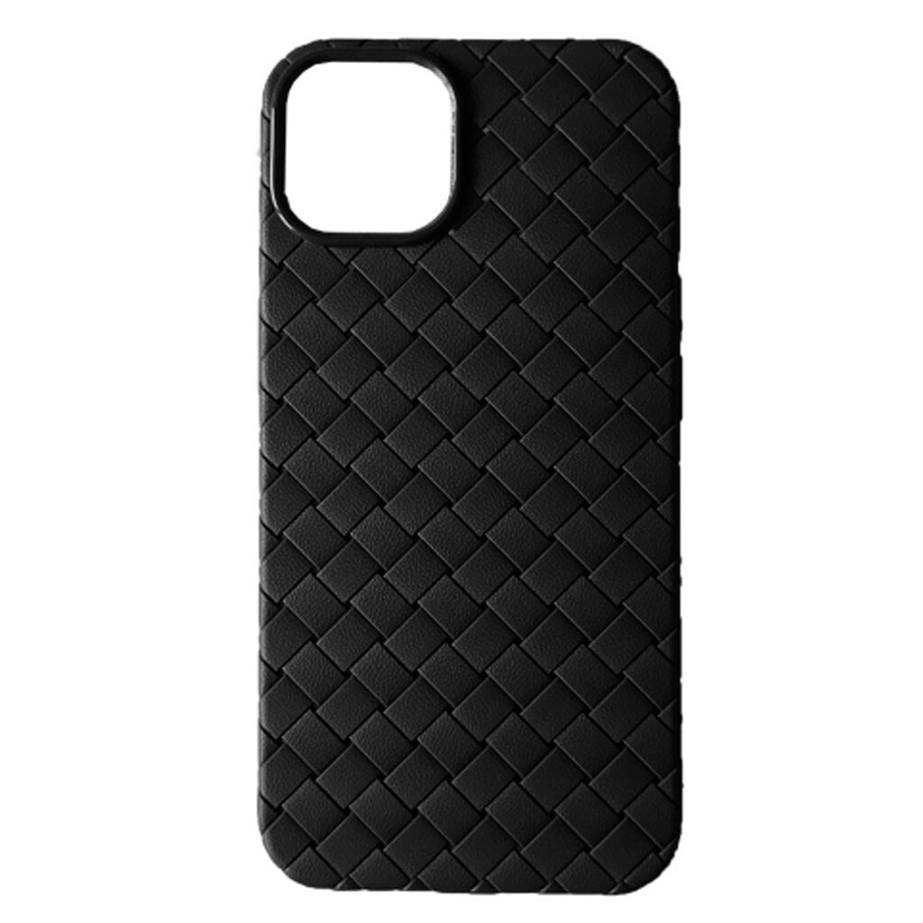 Чохол Weaving Full Case (TPU) iPhone 13 Pro (чорний)