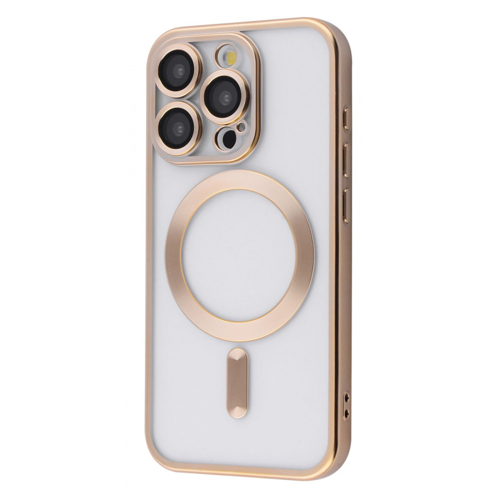 Чохол Metal Matte Case with Magnetic Ring iPhone 17 Pro (золотий титан)