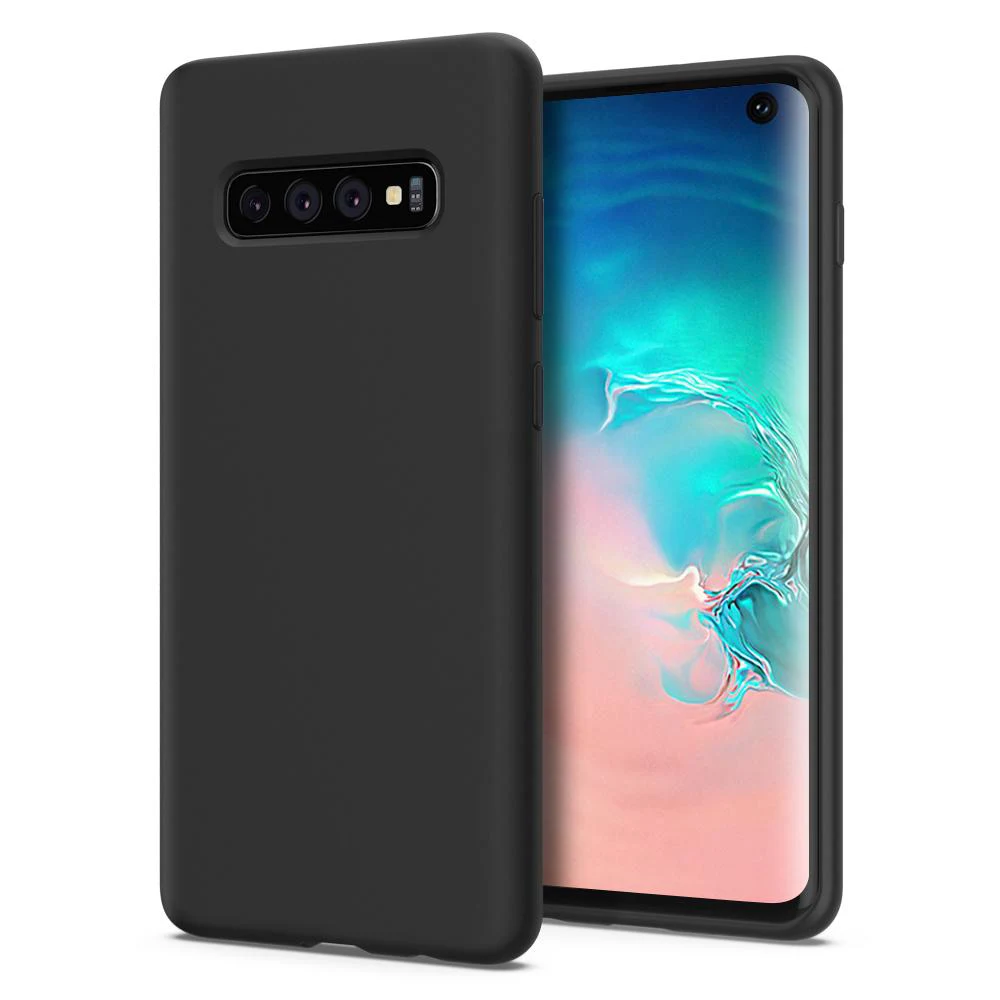 Чохол Silicone Case для Samsung G975 (S10 Plus) - Black