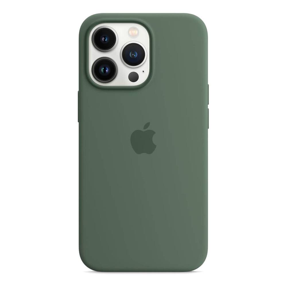 Чохол Silicone Case with MagSafe для iPhone 13 Pro Max Eucalyptus (OEM)