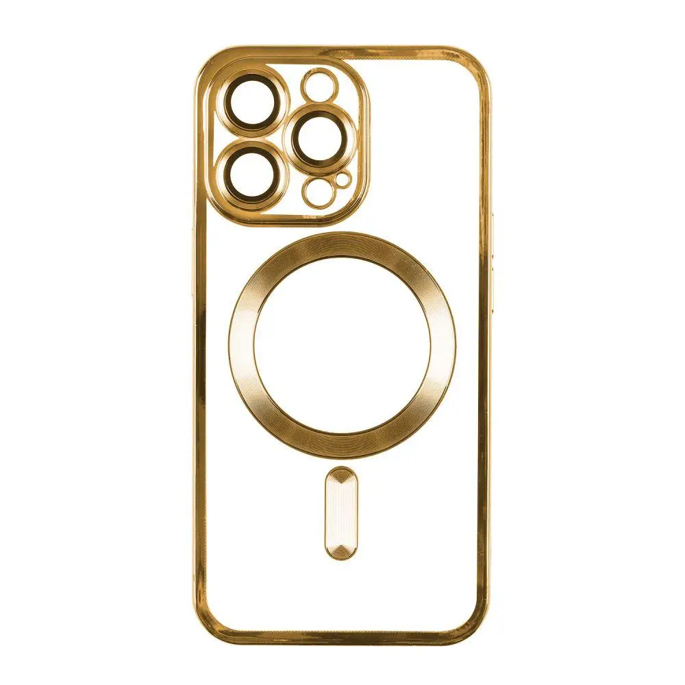 Чохол Husa Luxury MagSafe iPhone 15 (Золото)