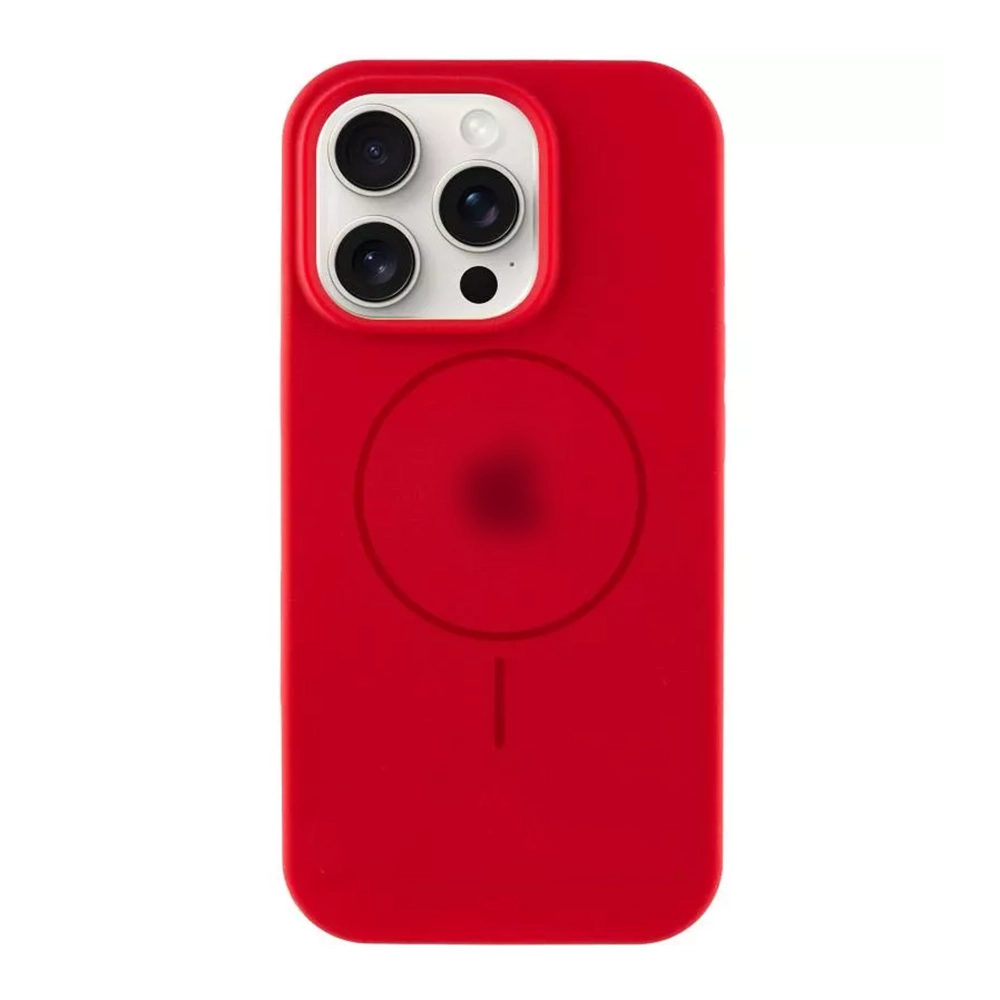 Чохол Silicone Case (AA) Logo with MagSafe для Apple iPhone 14 Pro Max (6.7