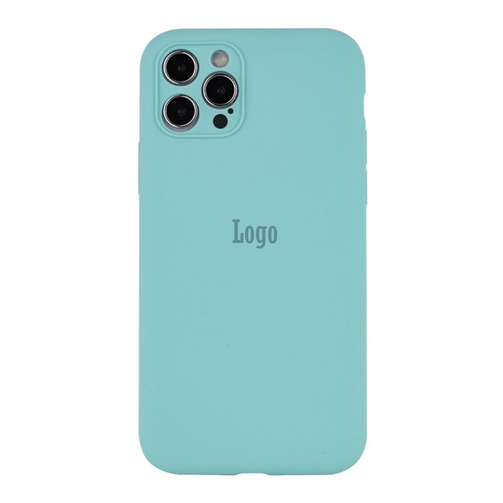 Чохол Silicone Case Full Camera Protective (AA) iPhone 13 Pro (sea blue)