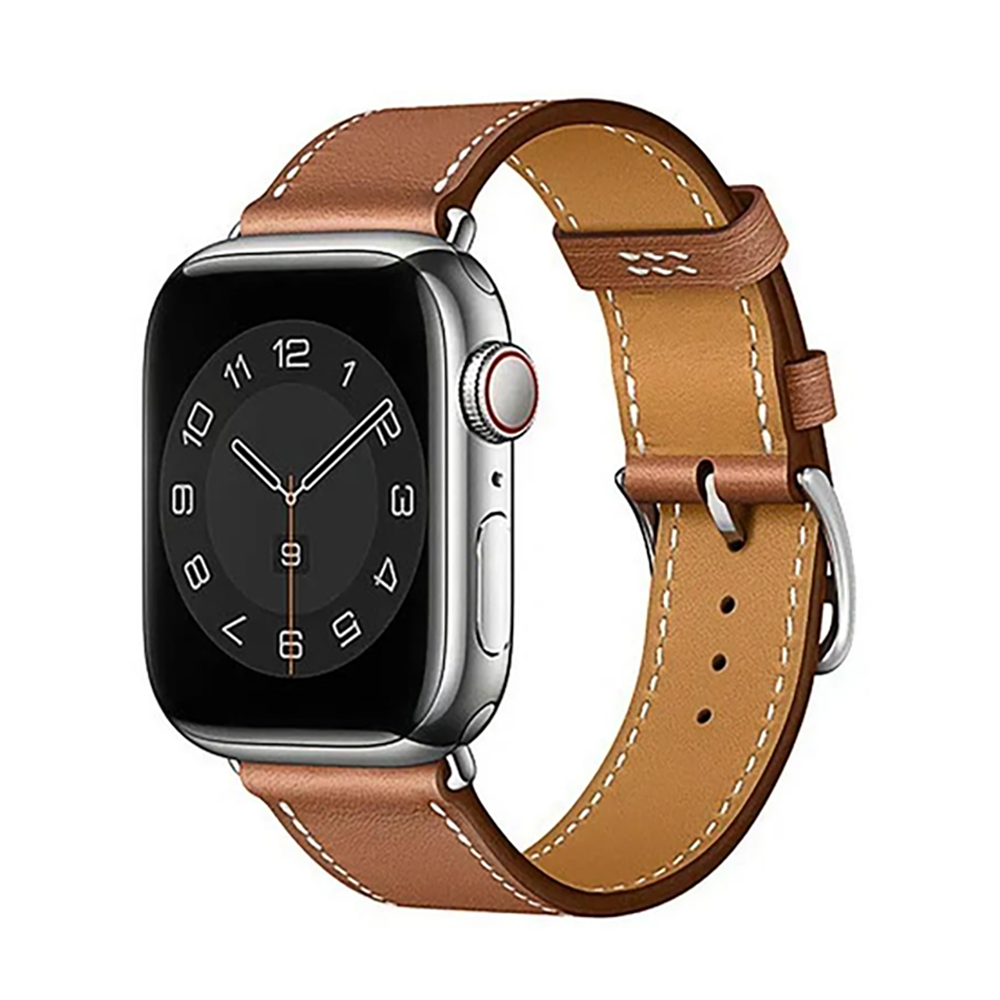 Ремінець WIWU 42/44/45/49 Crazy horse leather watch band Wi-WB003, Brown