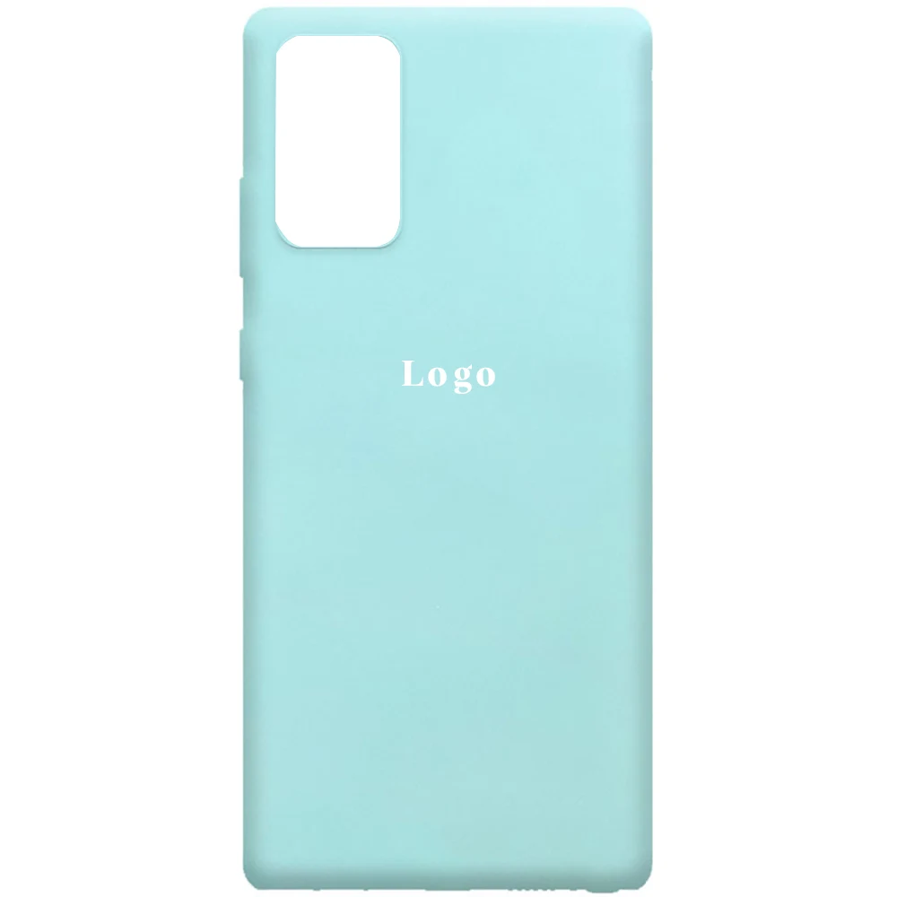 Чохол Silicone Case для Samsung Note 20 - Light Blue