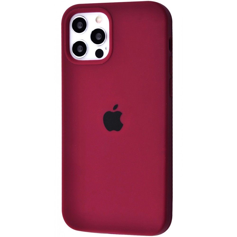 Чохол Silicon Case Full Cover iPhone 13 mini (marsala)