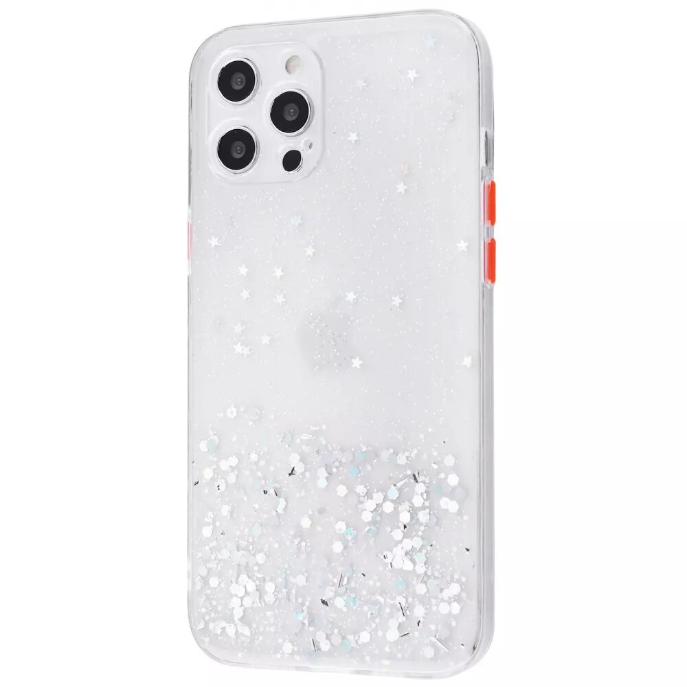 Чохол WAVE Sparkles Case (TPU) iPhone 12 Pro Max (white)