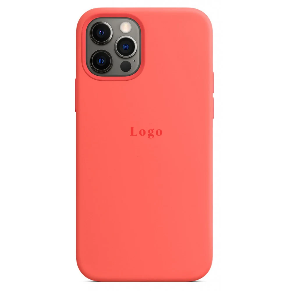 Чохол MaiKai Silicone для iPhone 12 Pro Max - Bright Pink