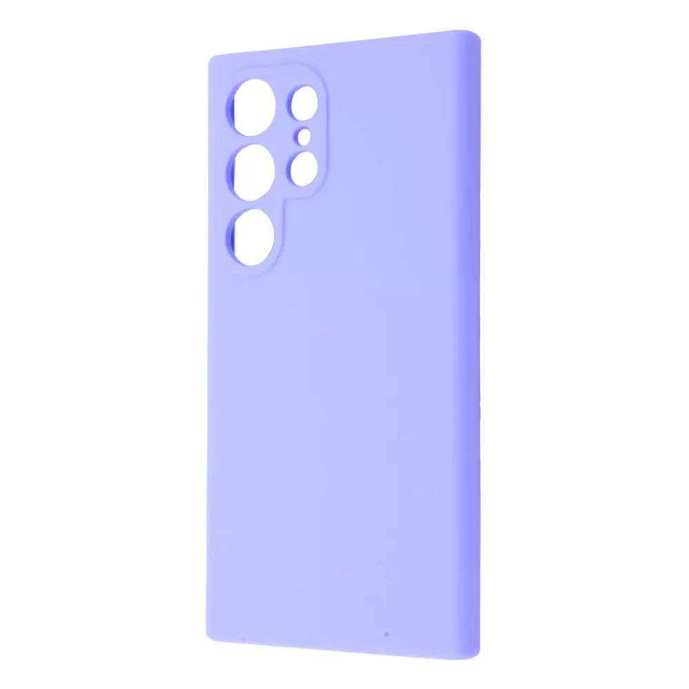 Чохол WAVE Full Silicone Cover Samsung Galaxy S25 Ultra (світло-фіолетовий)