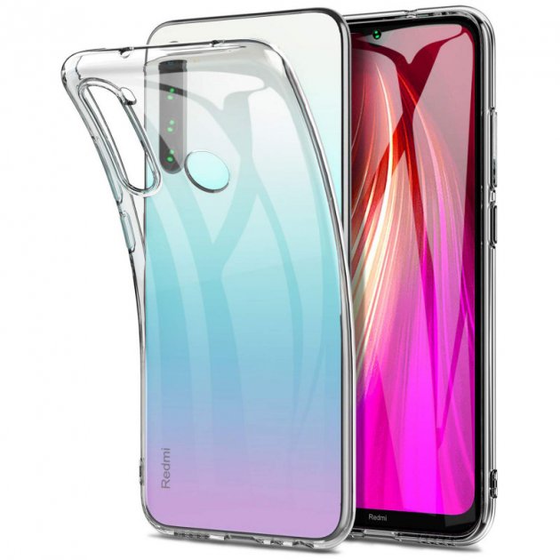 Clear Case для Xiaomi Redmi Note 8t - Transparent