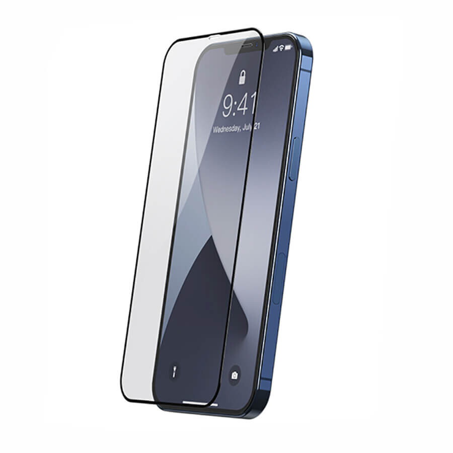 Захисне скло MrJoker Full Glue GlassHD with Mesh for iPhone 12 Pro Max