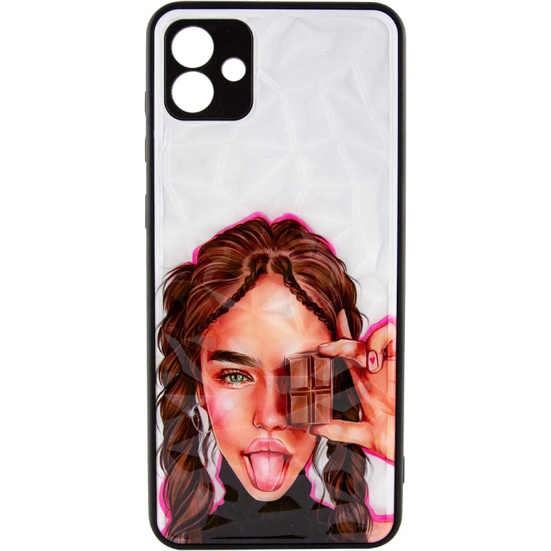 Чохол Prisma Ladies для Samsung A04 (chocolate)