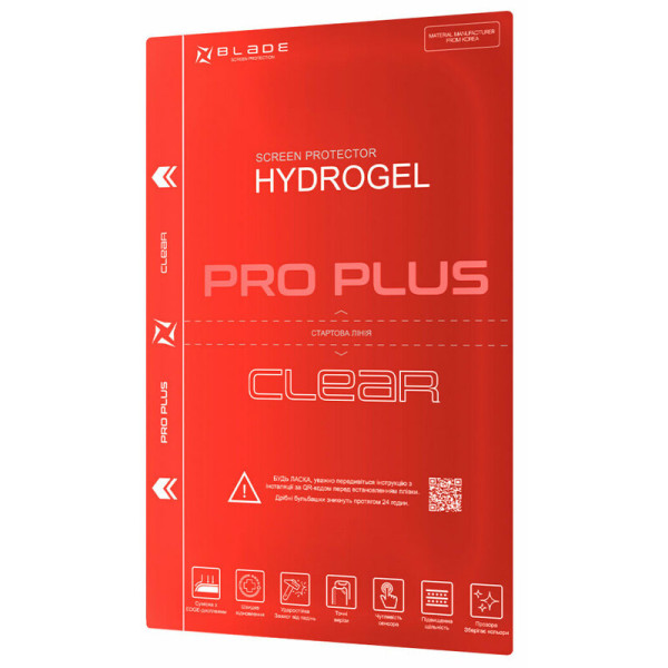 Захисна гідрогелева плівка BLADE Hydrogel Screen Protection PRO PLUS (Apple Watch 41mm)