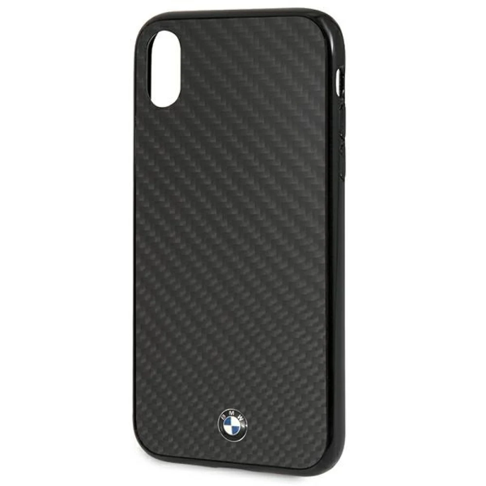 Чохол BMW Logo Carbon для iPhone X/XS