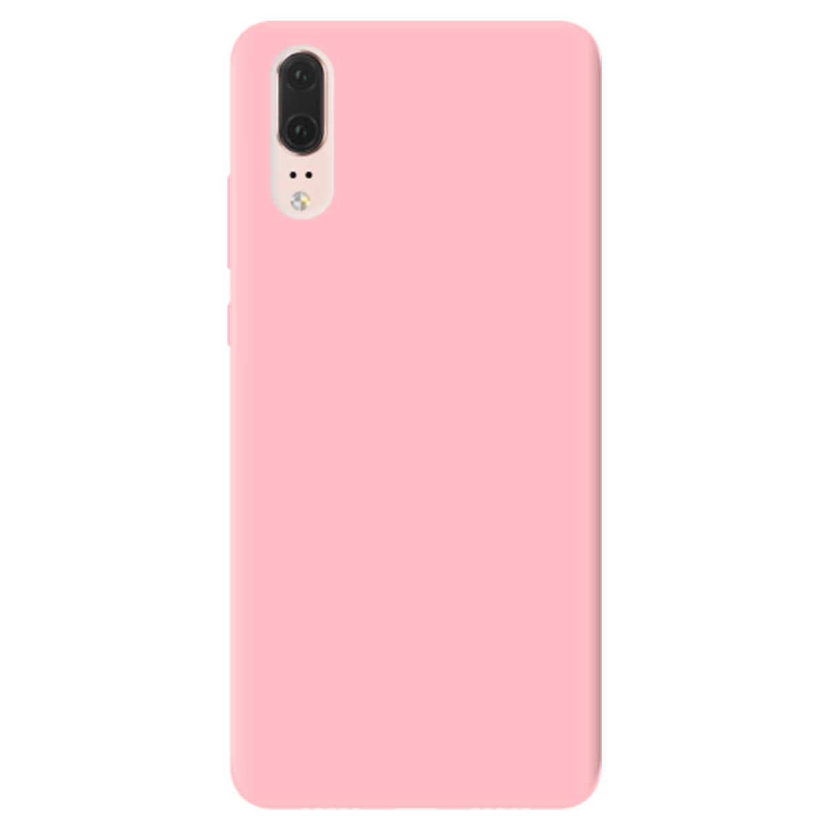 Чохол Silicone Case для Huawei P20 - Light Pink