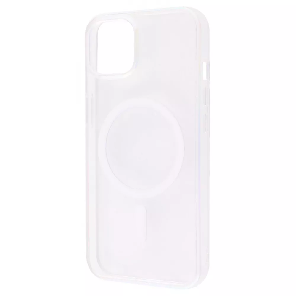 Чохол WAVE Blinding Light Case with MagSafe iPhone 14 (прозорий)