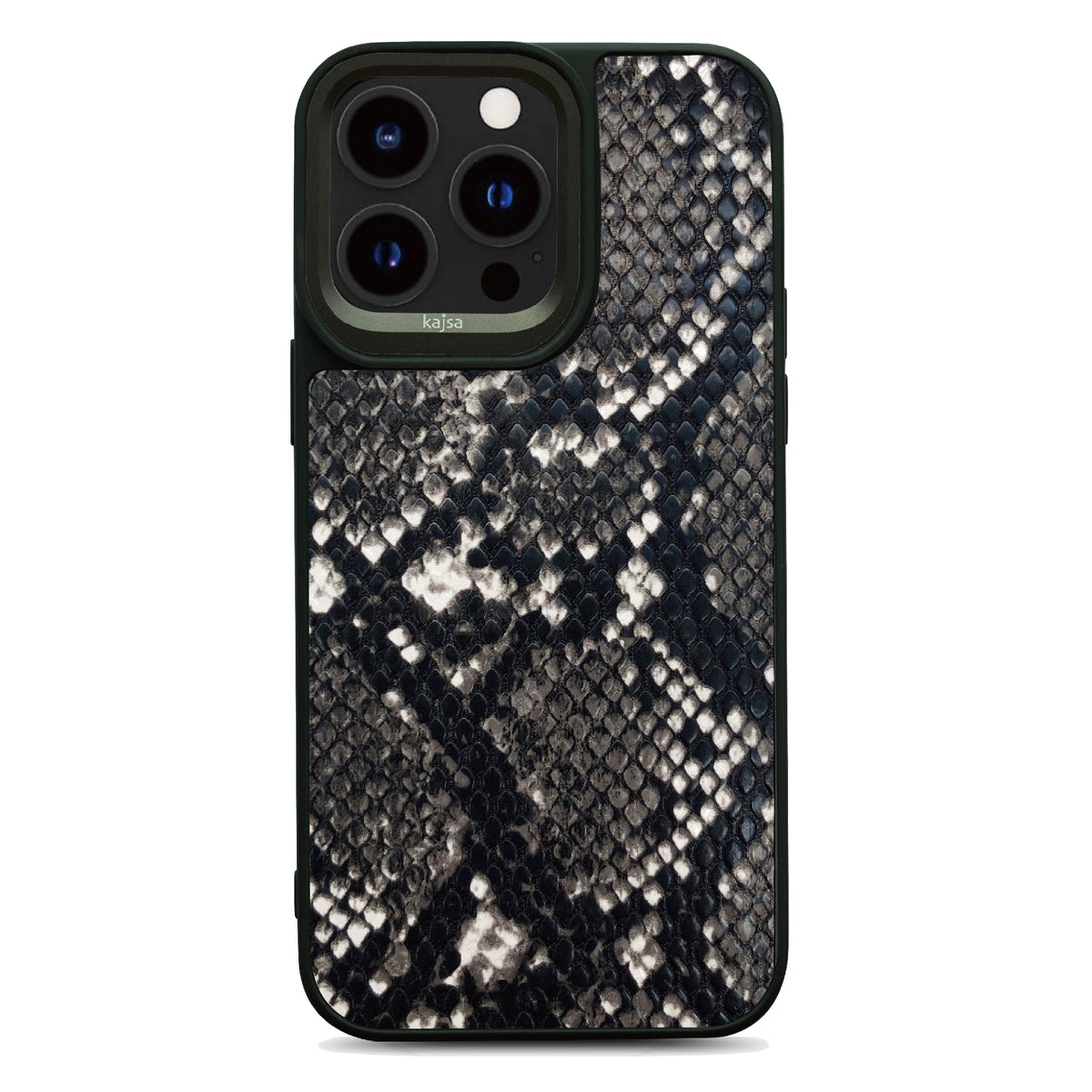 Чохол Kajsa Glamorus Collection Dual Snake iPhone 15 Pro Max (чорний)
