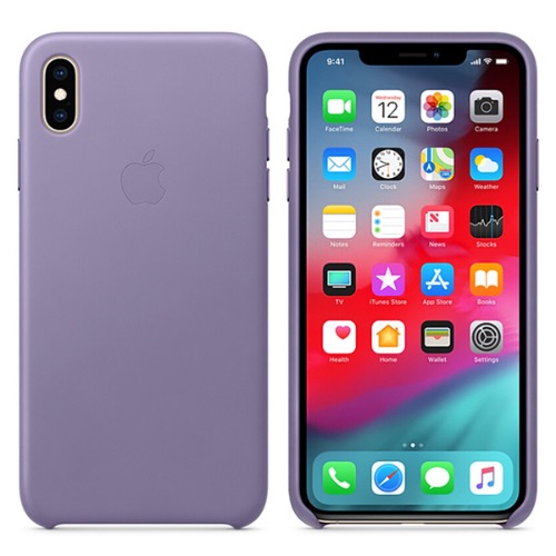 Чохол MaiKai Elite Leather для iPhone XS Max - Lilac