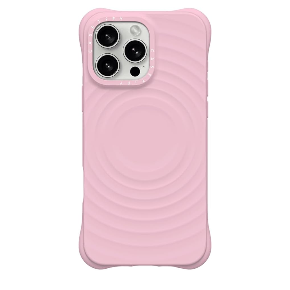 Чохол Casetify Silicone Case with MagSafe for iPhone 13 Pro, Pink (OEM)