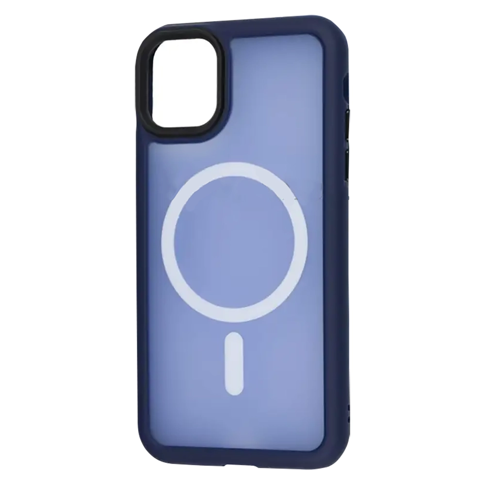 Чохол MaiKai Matte Colorful Case with MagSafe iPhone 11 (Midnight Blue)