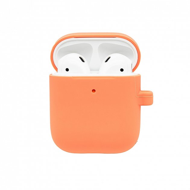 Чохол Blueo Silicone Case для AirPods - Papaya