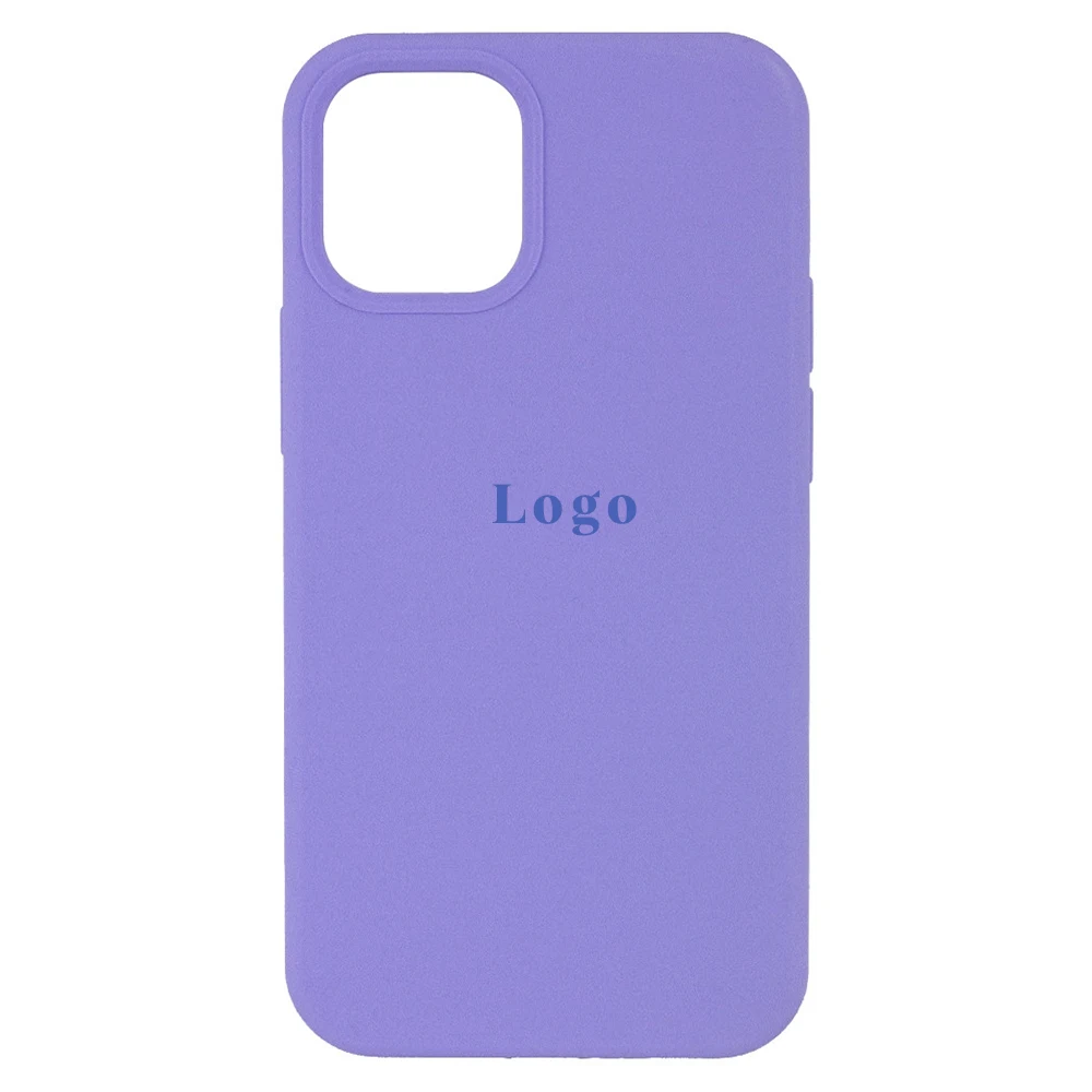 Чохол MaiKai Silicone для iPhone 12/12 Pro - Light Purple