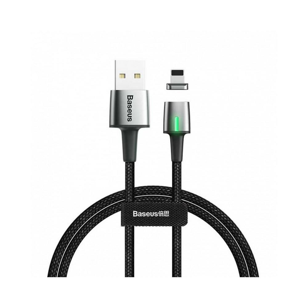 Кабель Baseus Zinc Magnetic Micro USB Cable 2.4A 1M Black