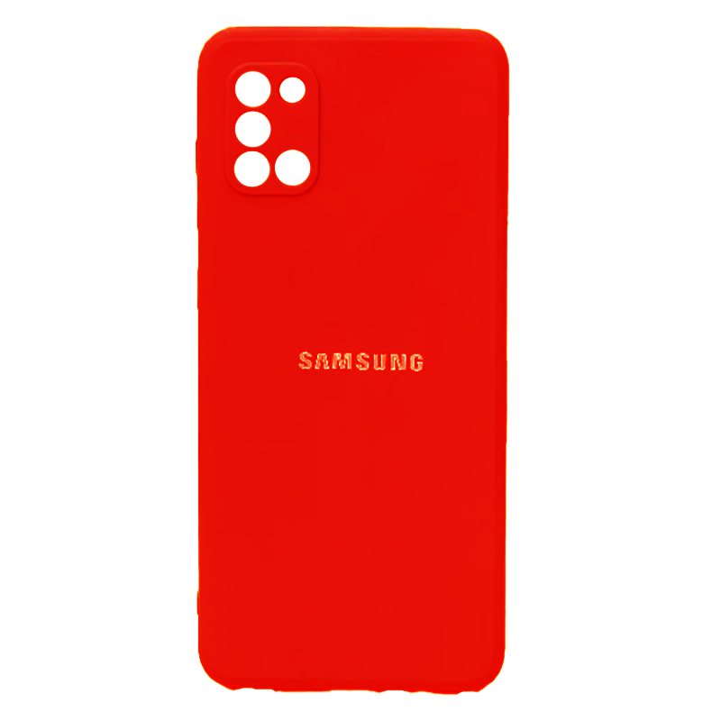 Чохол Silicone Case для Samsung A31 Pink (OEM)