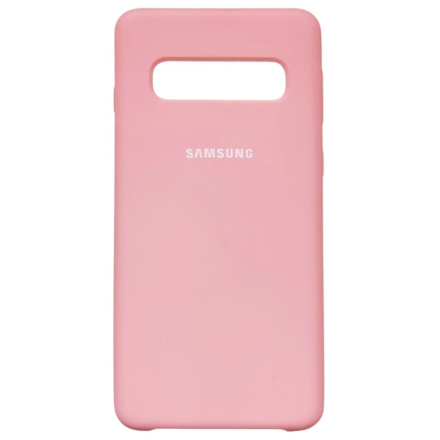 Чохол Silicone Case для Samsung G973 (S10) - Pink