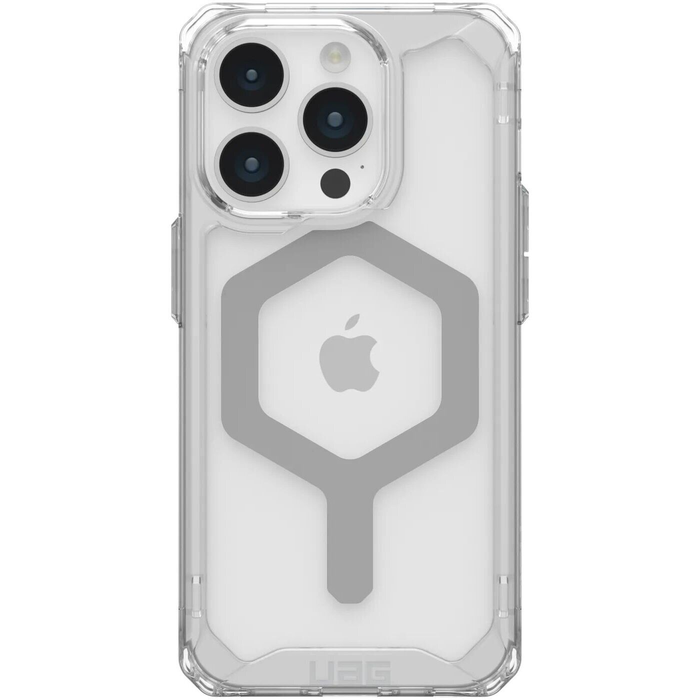 Чохол UAG для iPhone 15, Plyo Magsafe, Ice/Silver