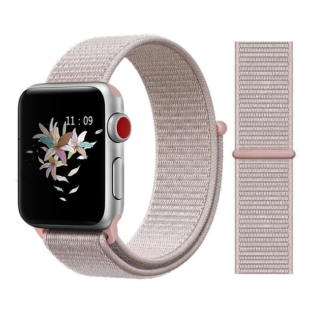 Ремінець нейлоновий Sport Loop Watch 42/44 мм (Rose Pink)