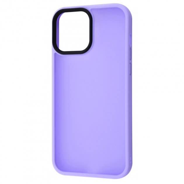 Чохол Matte Colorful Case для iPhone 13 Pro (light purple)