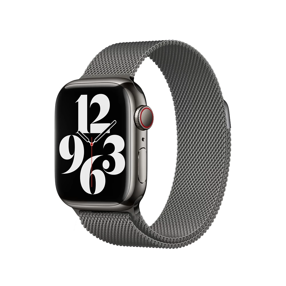 Ремінець MaiKai Milanese Loop Band для Apple Watch 42/44mm/45mm/49mm (Space Gray)