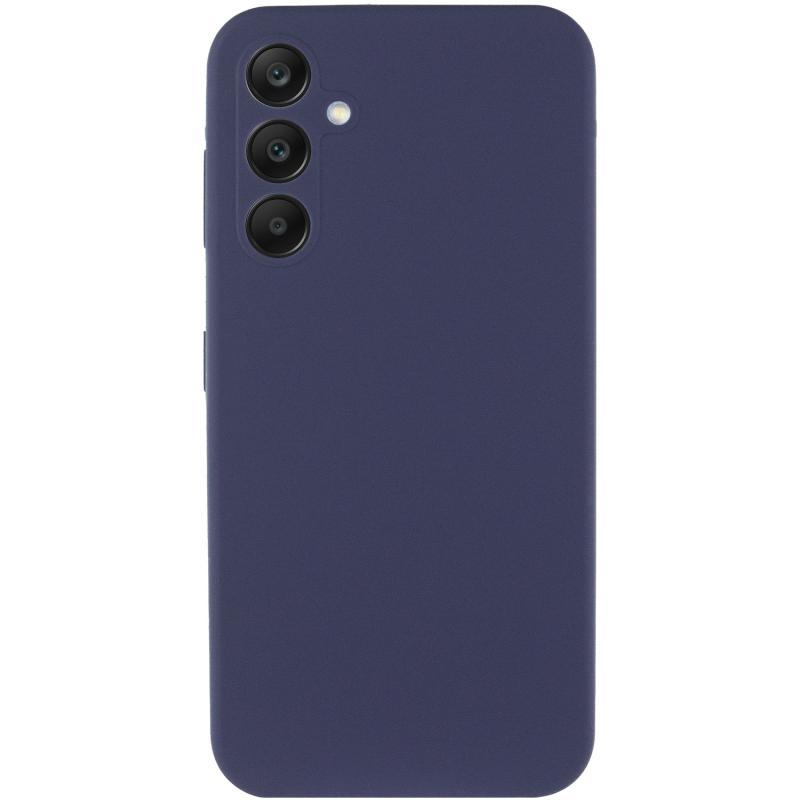 Чохол Silicone Cover Lakshmi Full Camera (AAA) для Samsung Galaxy S25 FE (Midnight blue)