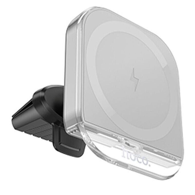 Автотримач Hoco HW17 Wireless Charge Grey