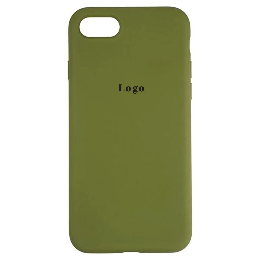 Чохол MaiKai Silicone для iPhone 7 Plus/8 Plus - Army Green